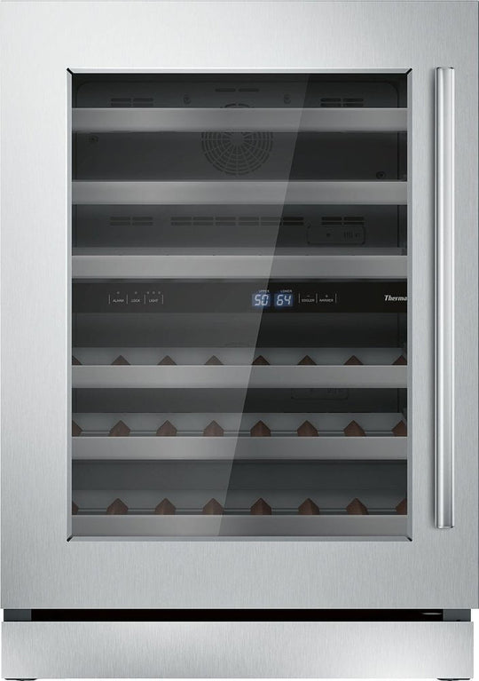 Thermador T24UW910LS 24-Inch Under-Counter Wine Reserve With Glass Door
