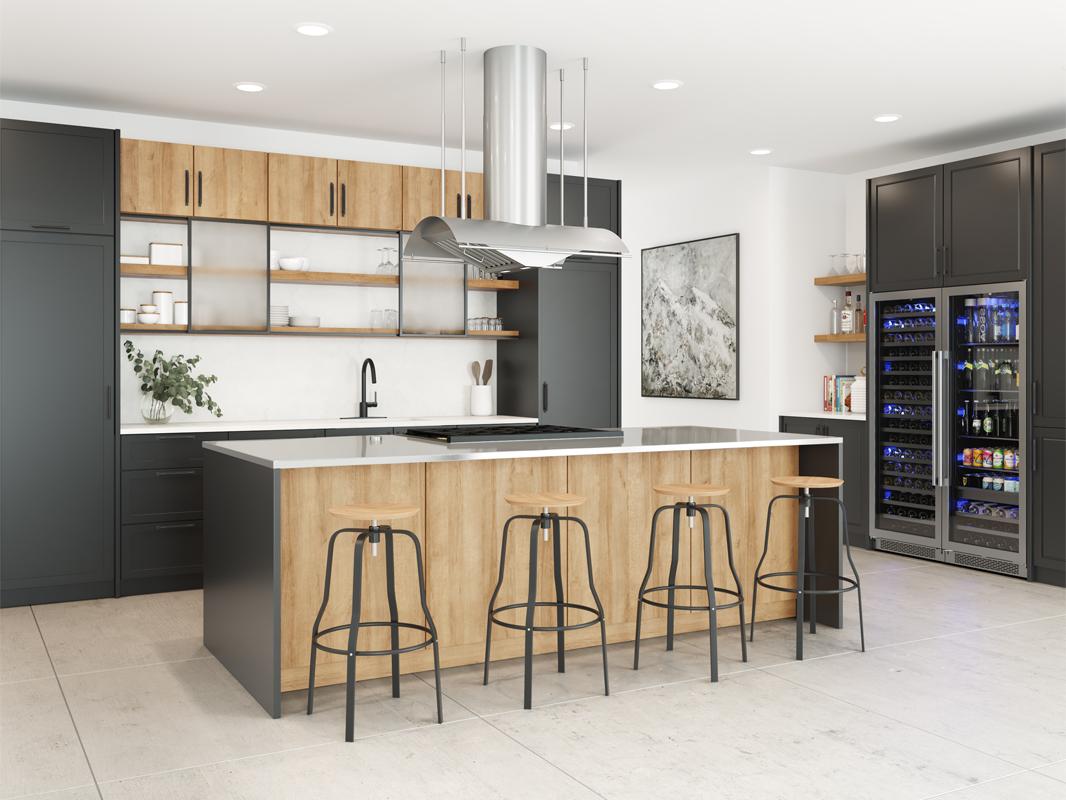 Zephyr CTPE60CSX 60" Trapeze Island