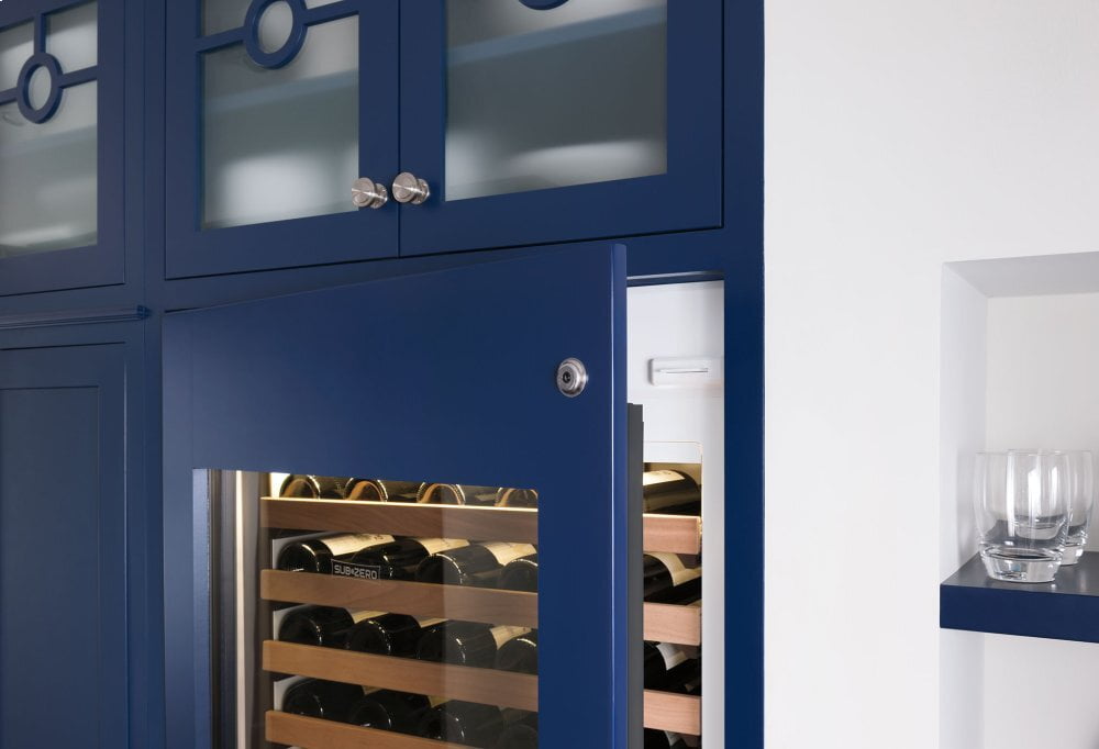 Sub-Zero IW30LH 30" Designer Wine Storage - Panel Ready