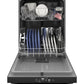 Ge Appliances GDT535PGRBB Ge® Top Control With Plastic Interior Dishwasher With Sanitize Cycle & Dry Boost
