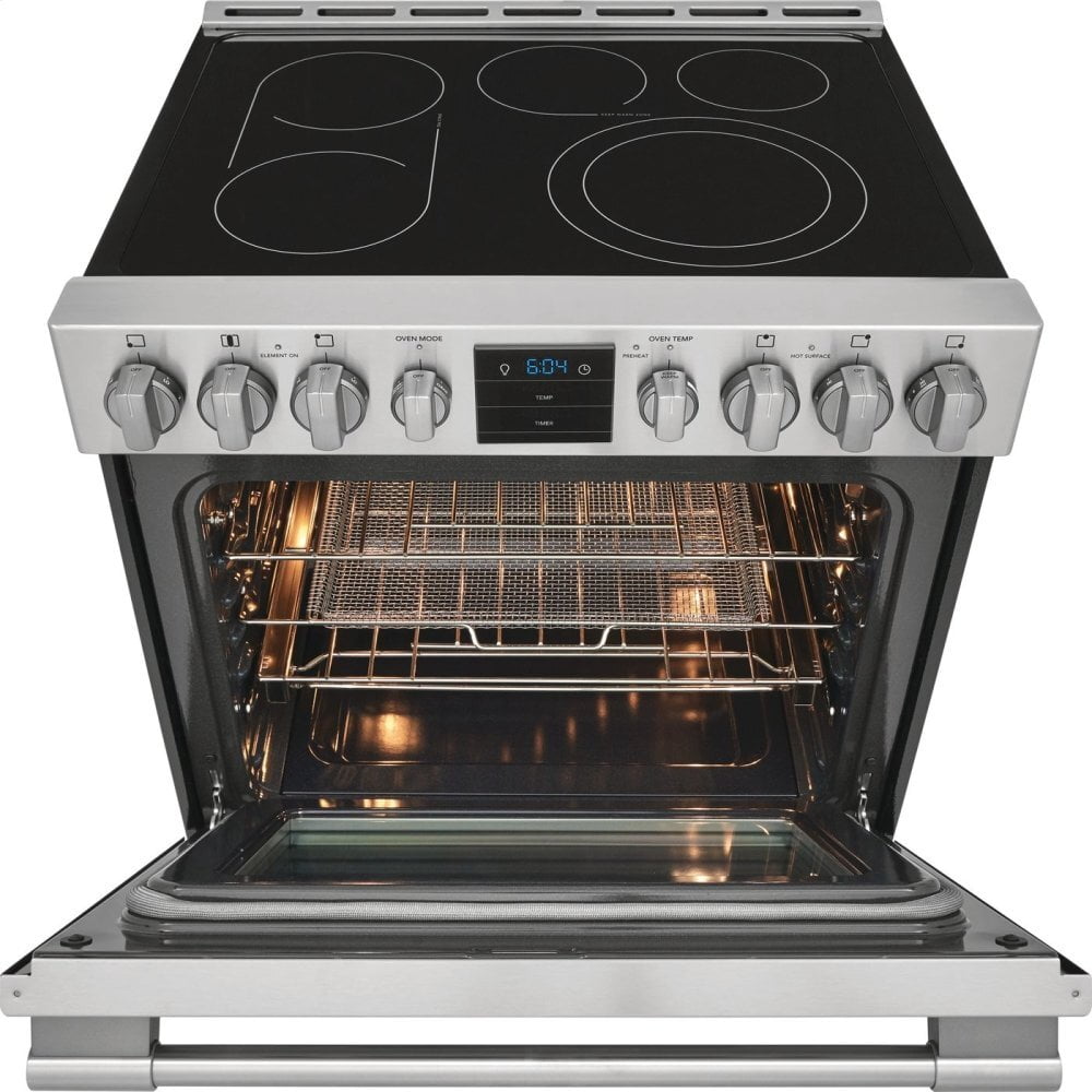 Frigidaire PCFE3078AF Frigidaire Professional 30'' Front Control Electric Range With Air Fry