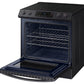 Samsung NE63B8211SG 6.3 Cu. Ft. Smart Instant Heat Induction Slide-In Range In Black Stainless Steel