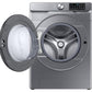 Samsung WF45B6300AP 4.5 Cu. Ft. Large Capacity Smart Front Load Washer With Super Speed Wash In Platinum