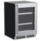 Marvel MPBV424SG31A 24-In Professional Built-In Beverage Center With Reversible Hinge With Door Style - Stainless Steel Frame Glass