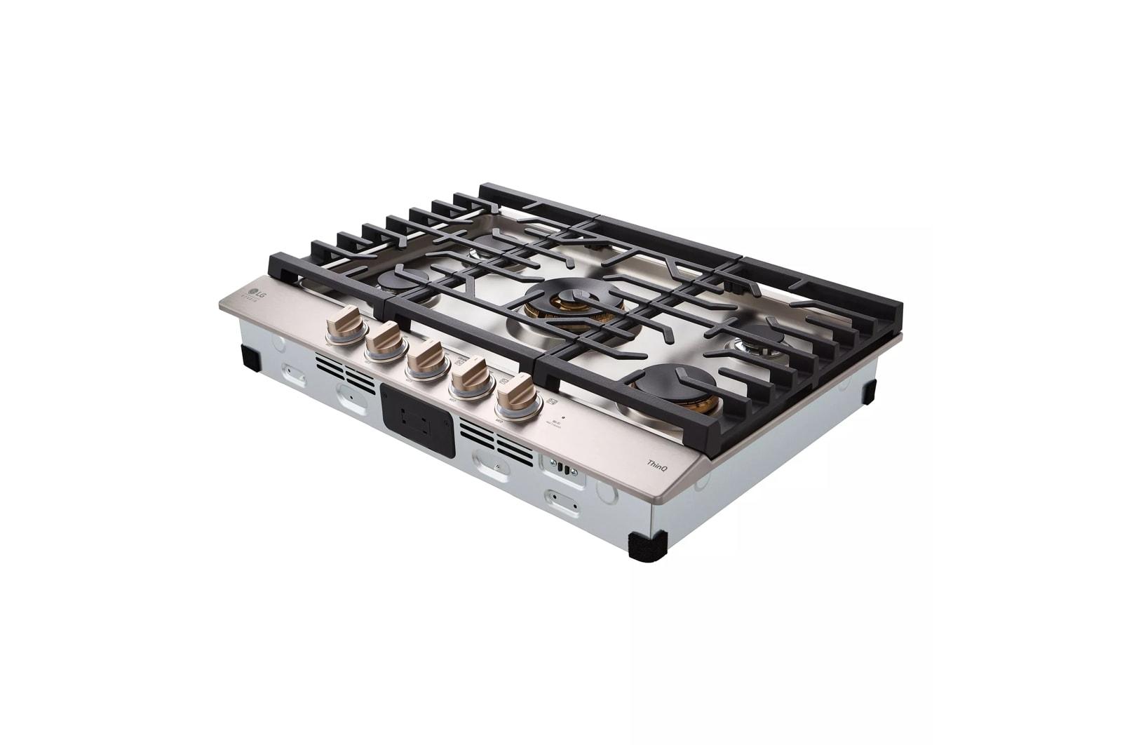 Lg CBGS3028N Lg Studio 30" Ultraheat™ Gas Cooktop With Easyclean®