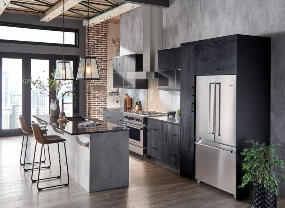 Bluestar FBFD360 36" Freestanding Counter-Depth French Door Refrigerator/Freezer