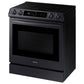 Samsung NE63T8911SG 6.3 Cu. Ft. Smart Slide-In Induction Range With Smart Dial & Air Fry In Black Stainless Steel