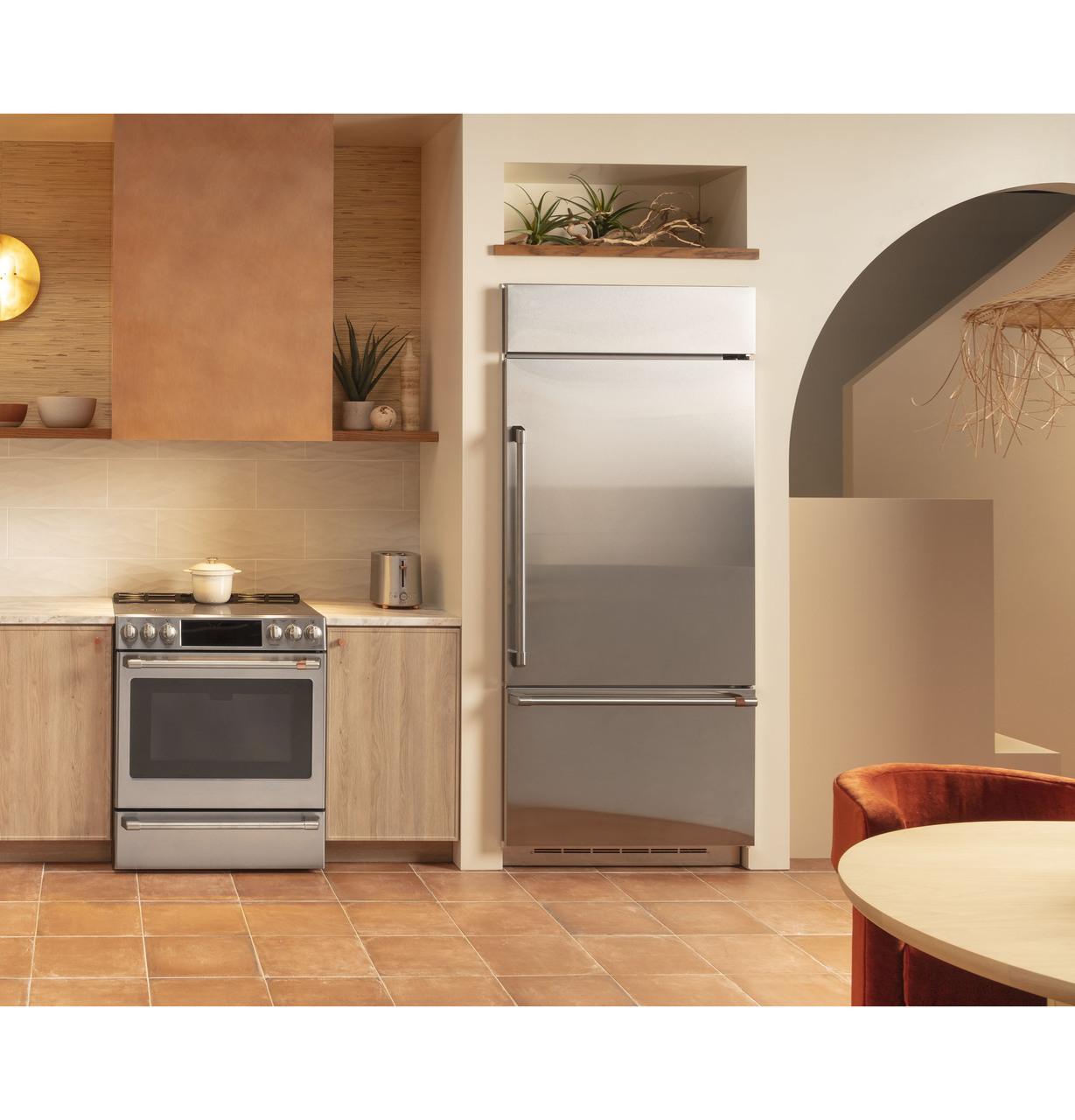 Cafe CHS90XP2MS1 Café™ 30" Smart Slide-In, Front-Control, Induction And Convection Range With In-Oven Camera