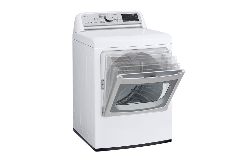 Lg DLGX7801WE 7.3 Cu.Ft. Smart Wi-Fi Enabled Gas Dryer With Turbosteam™