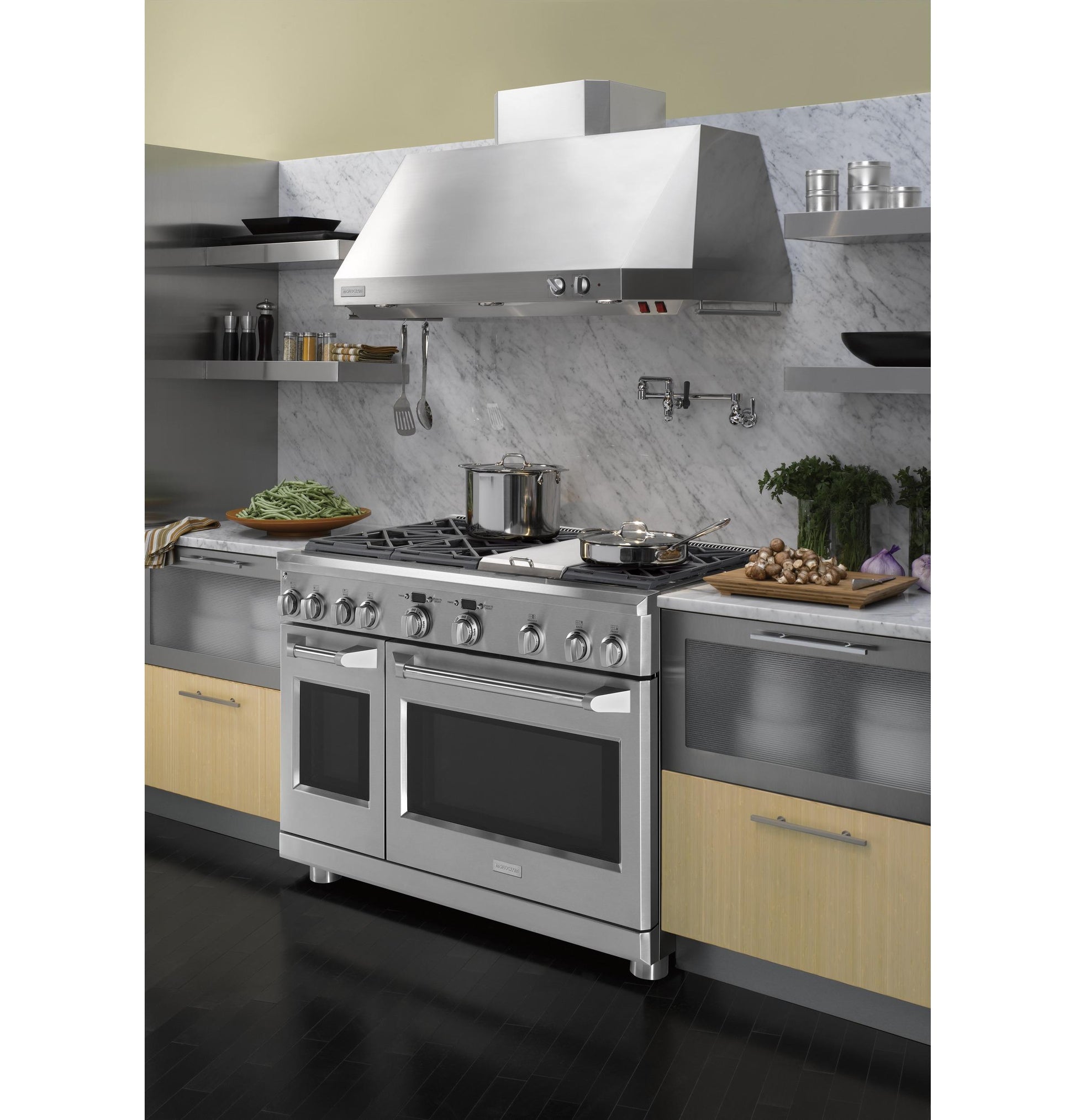 Monogram ZV48TSFSS Monogram 48" Stainless Steel Professional Hood