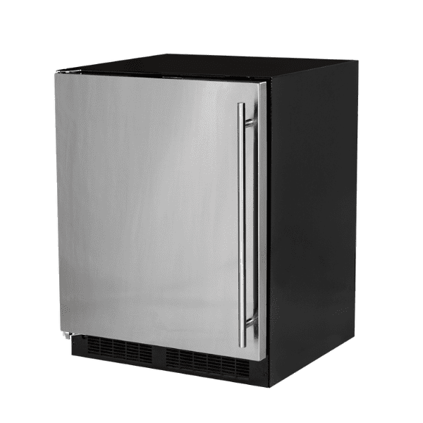 Marvel MARE224SS51A 24-In Low Profile Built-In Refrigerator With Maxstore Bin And Door Storage With Door Style - Stainless Steel, Door Swing - Left