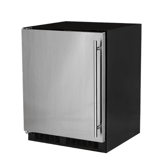 Marvel MARE224SS51A 24-In Low Profile Built-In Refrigerator With Maxstore Bin And Door Storage With Door Style - Stainless Steel, Door Swing - Left