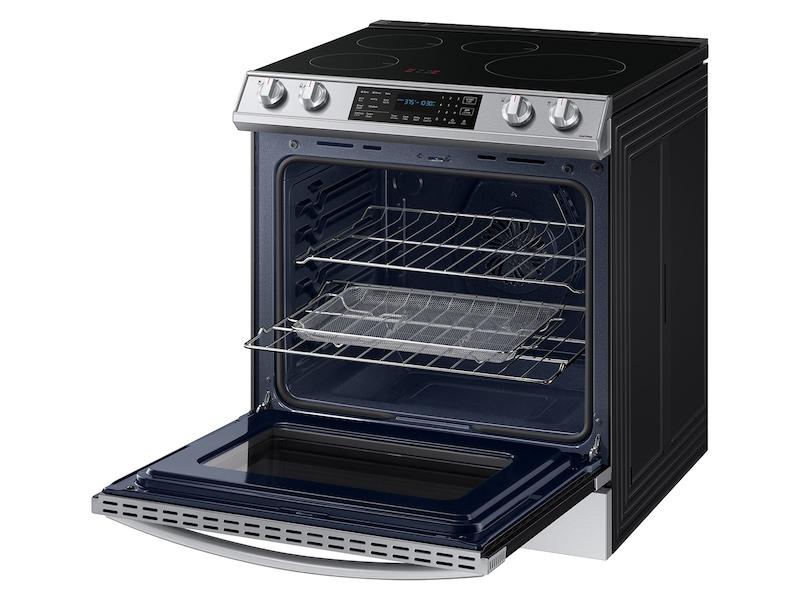 Samsung NE63B8611SS 6.3 Cu. Ft. Smart Instant Heat Induction Slide-In Range With Air Fry & Convection+ In Stainless Steel