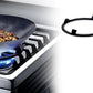 Samsung NX58F5700WS 5.8 Cu. Ft. Gas Range With True Convection In Stainless Steel