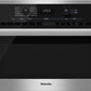 Miele H6200BM Stainless Steel 24 Inch Speed Oven With Electronic Clock/Timer And Combination Modes For Quick, Perfect Results.