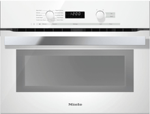 Miele H6200BMAMBRILLIANTWHITE H 6200 Bm Am - 24 Inch Speed Oven With Electronic Clock/Timer And Combination Modes For Quick, Perfect Results.