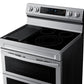 Samsung NE63A6751SS 6.3 Cu. Ft. Smart Freestanding Electric Range With Flex Duo™, No-Preheat Air Fry & Griddle In Stainless Steel