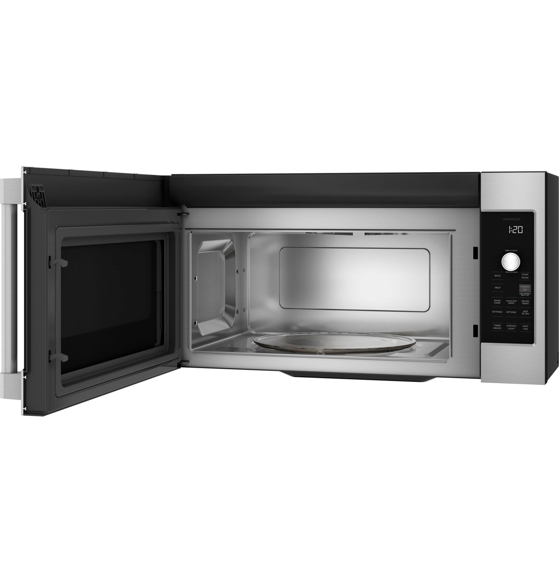 Monogram ZSA1202PSS Monogram Advantium® 120 Above-The-Cooktop Speedcooking Oven