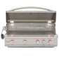 Blaze Grills BLZ4PRONG Blaze Professional 44-Inch 4 Burner Built-In Gas Grill With Rear Infrared Burner - Natural Gas