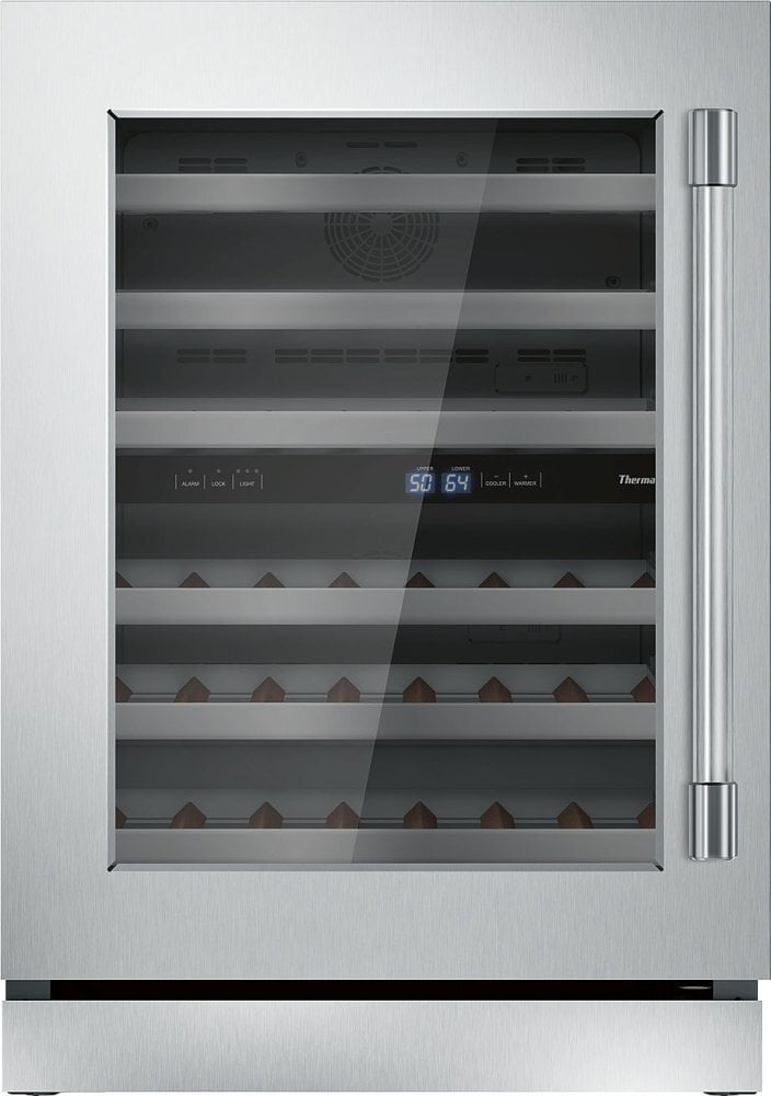 Thermador T24UW920LS 24-Inch Under-Counter Wine Reserve With Glass Door