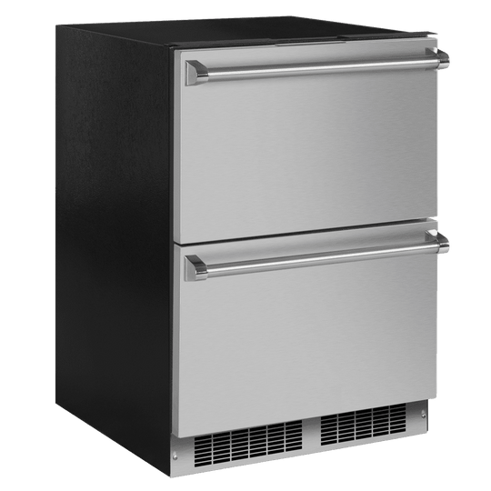 Marvel MPDR424SS71A 24-In Professional Built-In Refrigerated Drawers With Adjustable Dividers With Door Style - Stainless Steel