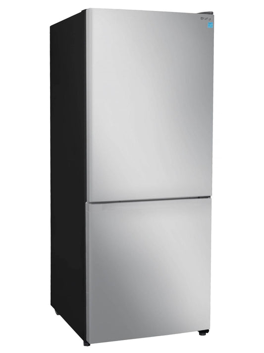 Danby DBMF100C1SLDB Danby 10 Cu.Ft Bottom Mount Refrigerator