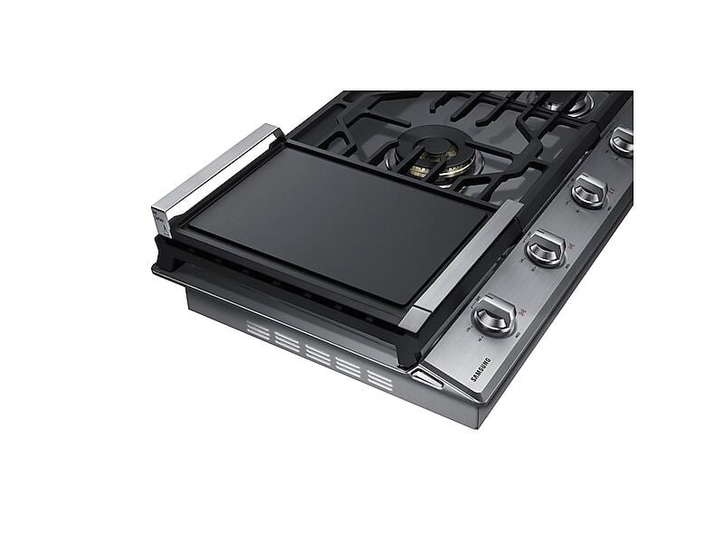 Samsung NA36N7755TS 36" Gas Cooktop With 22K Btu Dual Power Burner In Stainless Steel