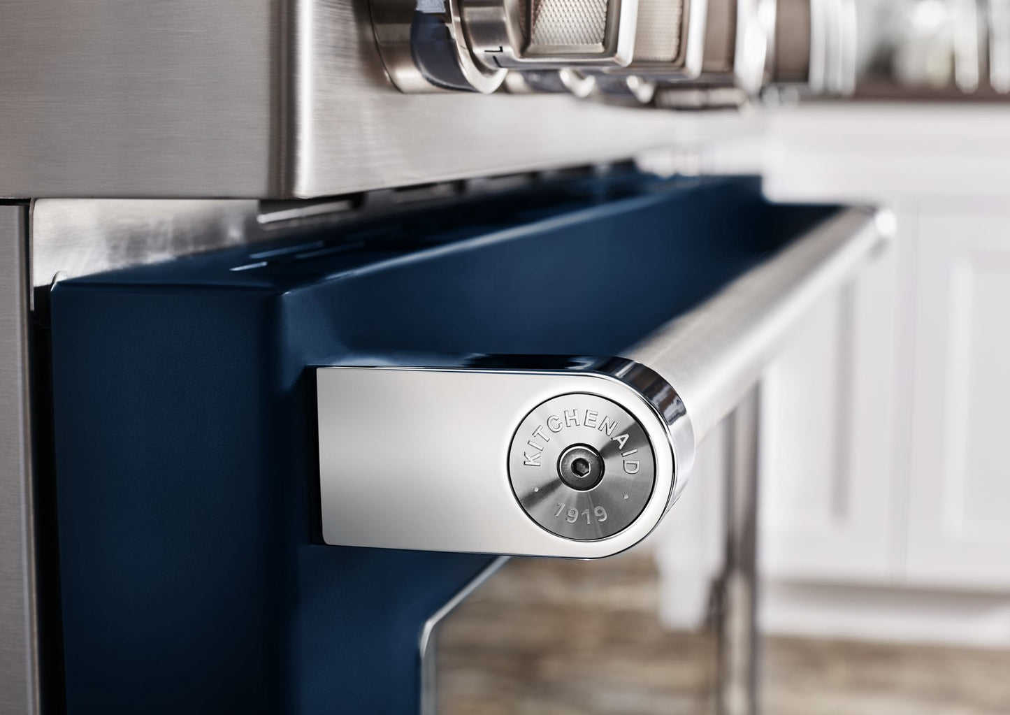 Kitchenaid KFGC500JIB Kitchenaid® 30'' Smart Commercial-Style Gas Range With 4 Burners - Ink Blue