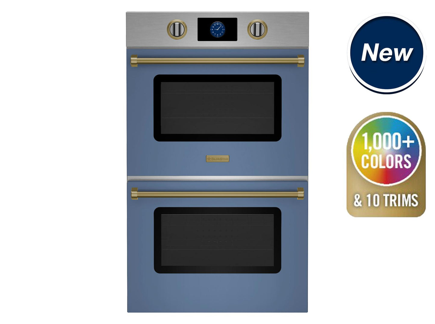 Bluestar BSDEWO30DDV3 30" Double Electric Wall Oven With Drop Down Doors