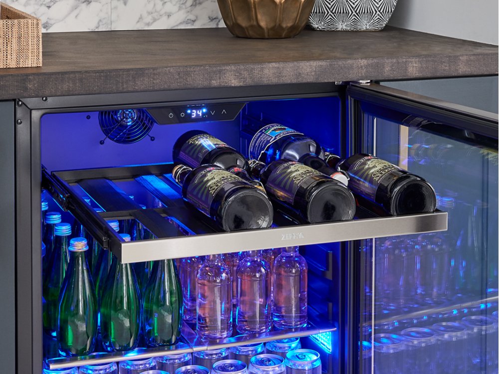 Zephyr PRB24C01BG 24" Single Zone Beverage Cooler