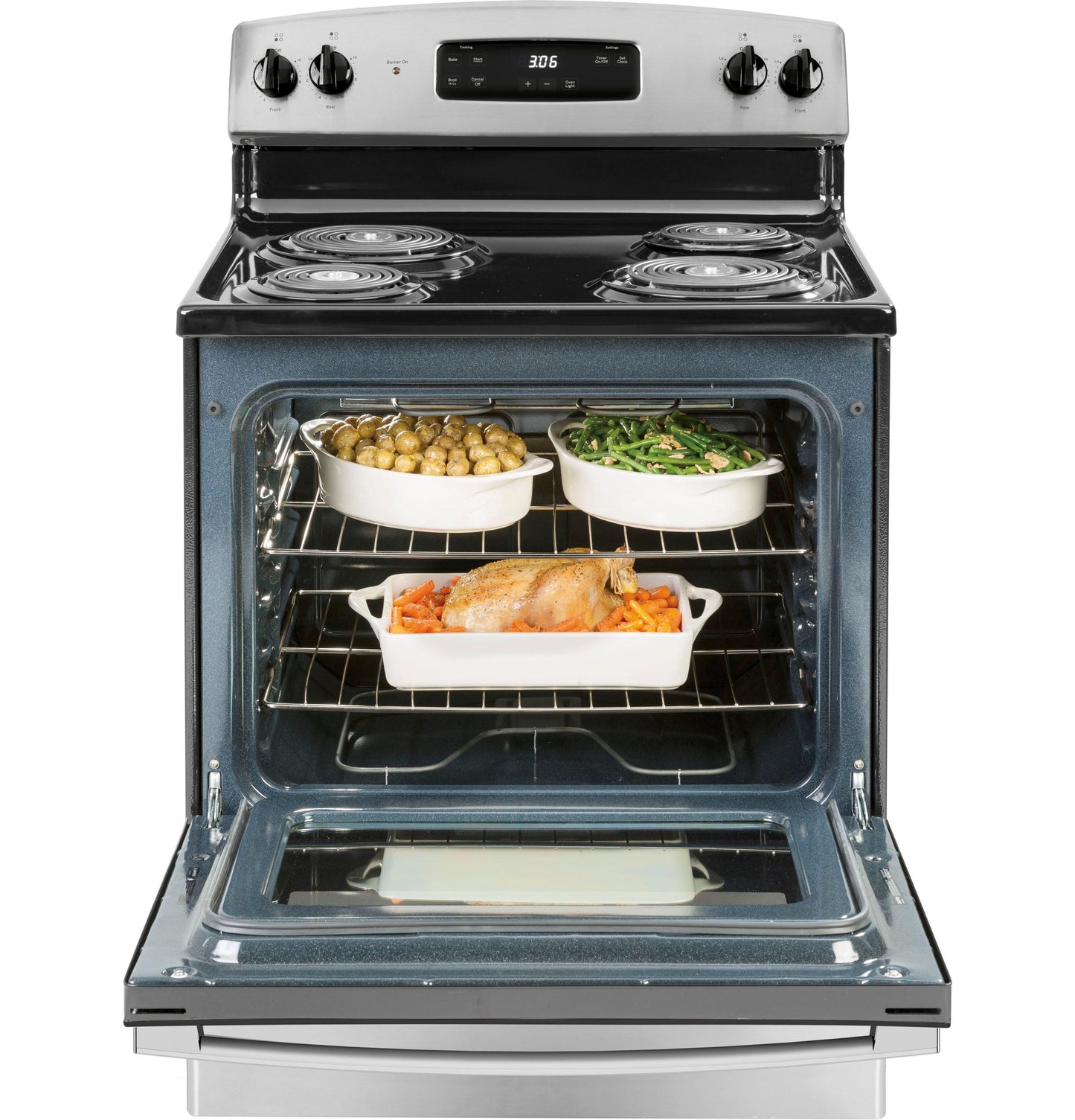 Ge Appliances JBS360RTSS Ge® 30" Free-Standing Electric Range