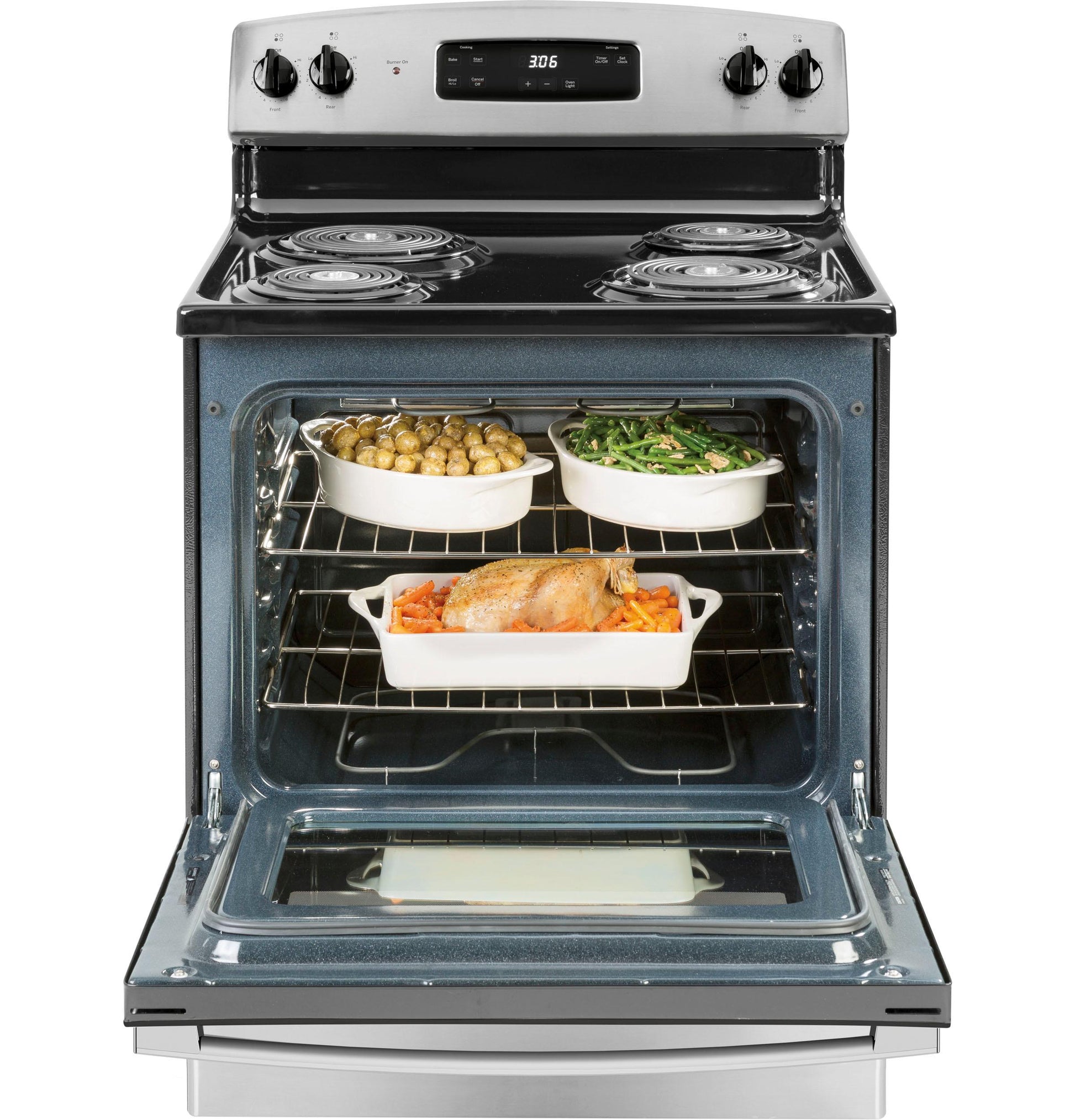 Ge Appliances JBS360RTSS Ge® 30" Free-Standing Electric Range