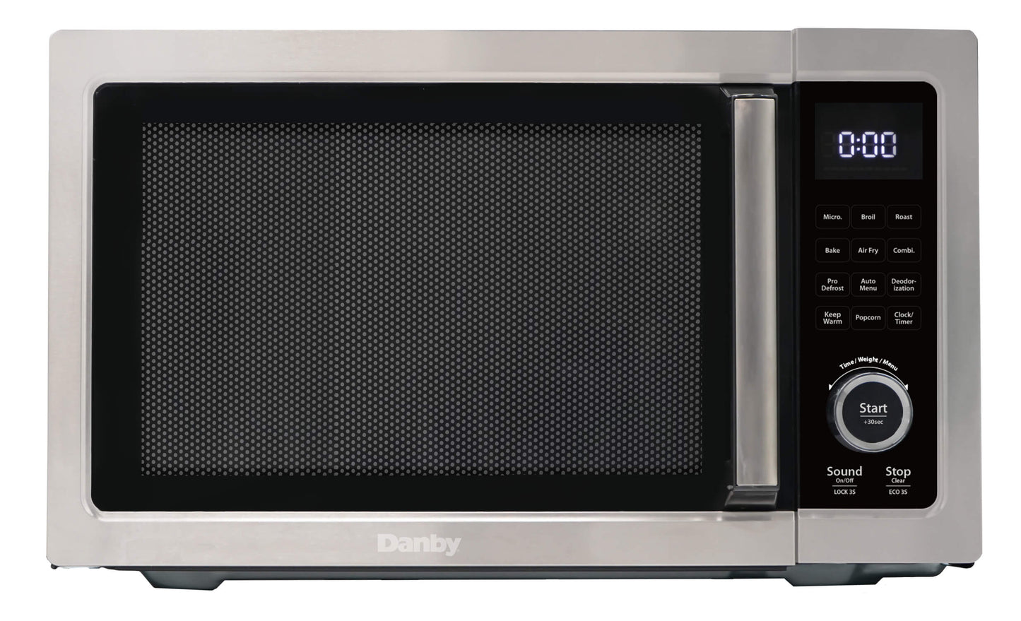 Danby DDMW1061BSS6 Danby 5 In 1 Multifunctional Microwave Oven With Air Fry, Convection Roast/Bake, Broil/Grill, Combination Cooking