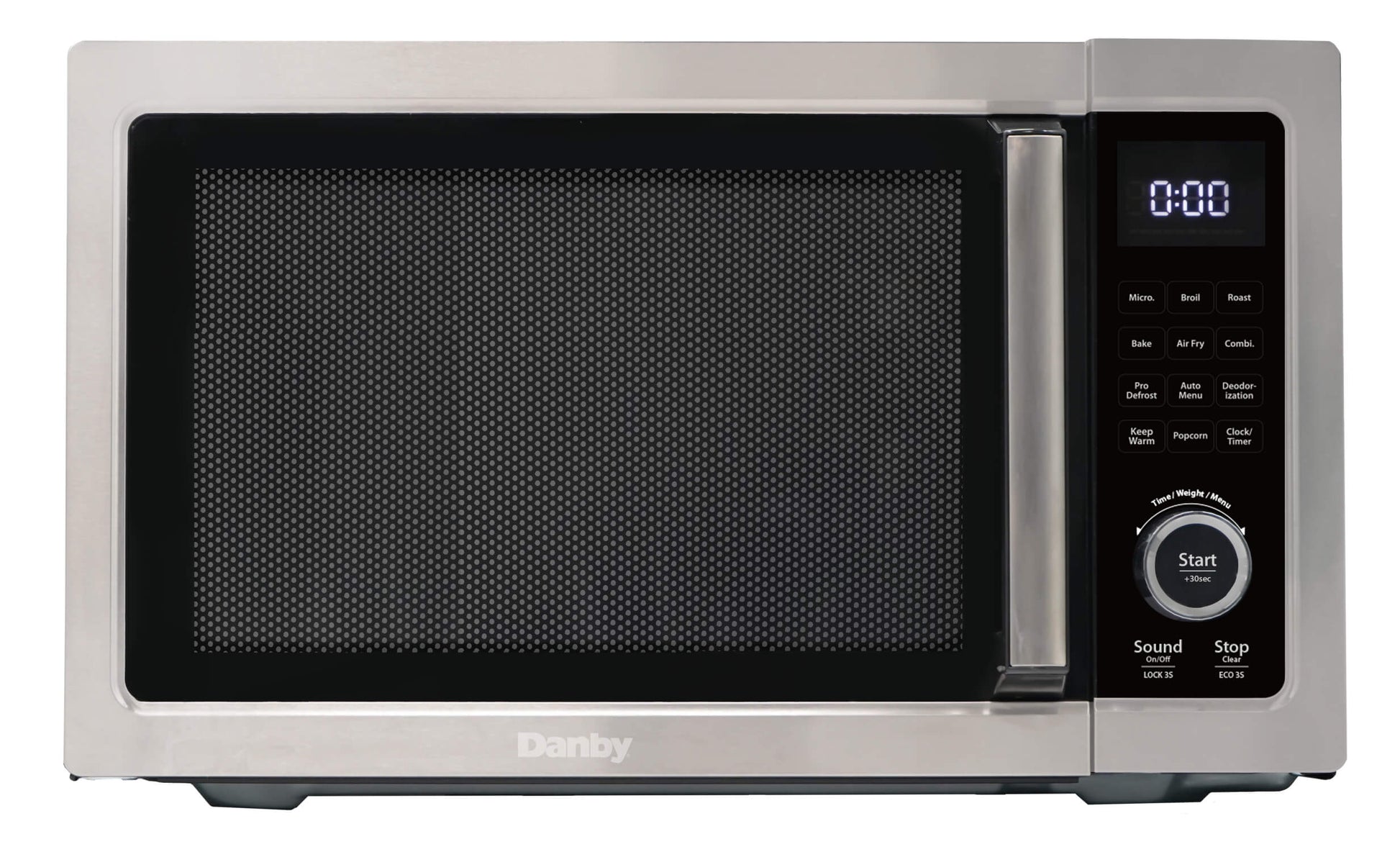 Danby DDMW1061BSS6 Danby 5 In 1 Multifunctional Microwave Oven With Air Fry, Convection Roast/Bake, Broil/Grill, Combination Cooking