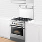 Fisher & Paykel RDV2304LN Dual Fuel Range, 30