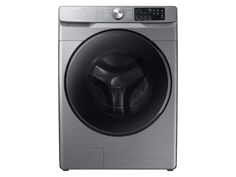 Samsung WF45R6100AP 4.5 Cu. Ft. Front Load Washer With Steam In Platinum