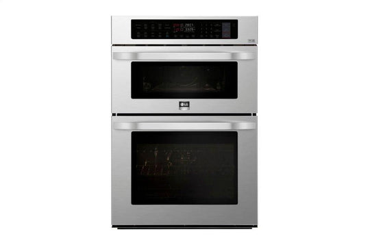 Lg LSWC307ST Lg Studio 1.7/4.7 Cu. Ft. Smart Wi-Fi Enabled Combination Double Wall Oven