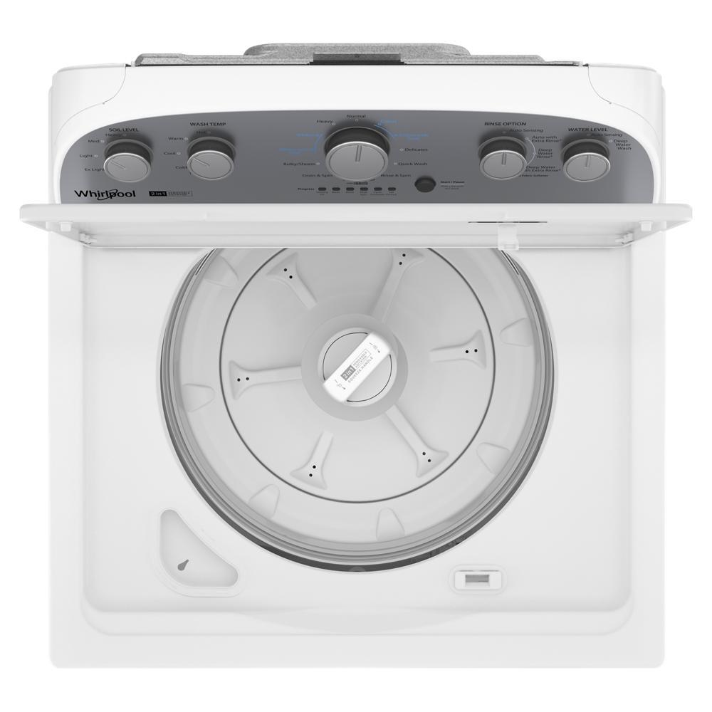 Whirlpool WTW4957PW 3.8-3.9 Cu. Ft. Whirlpool® Top Load Washer With Removable Agitator