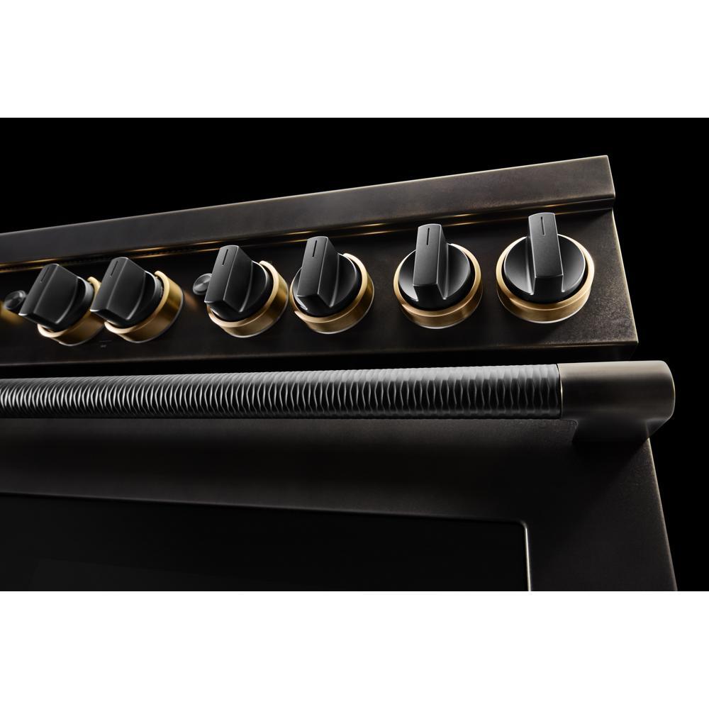 Jennair TANKMAN50 Smoke & Brass By Jennair® 48" Dual-Fuel Professional-Style Range