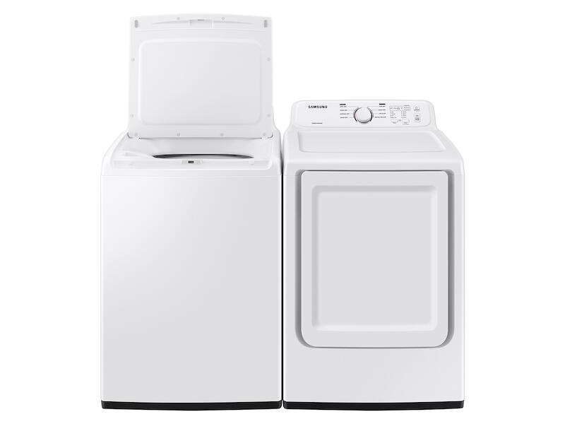 Samsung DVE41A3000W 7.2 Cu. Ft. Electric Dryer With Sensor Dry And 8 Drying Cycles In White, Open Box