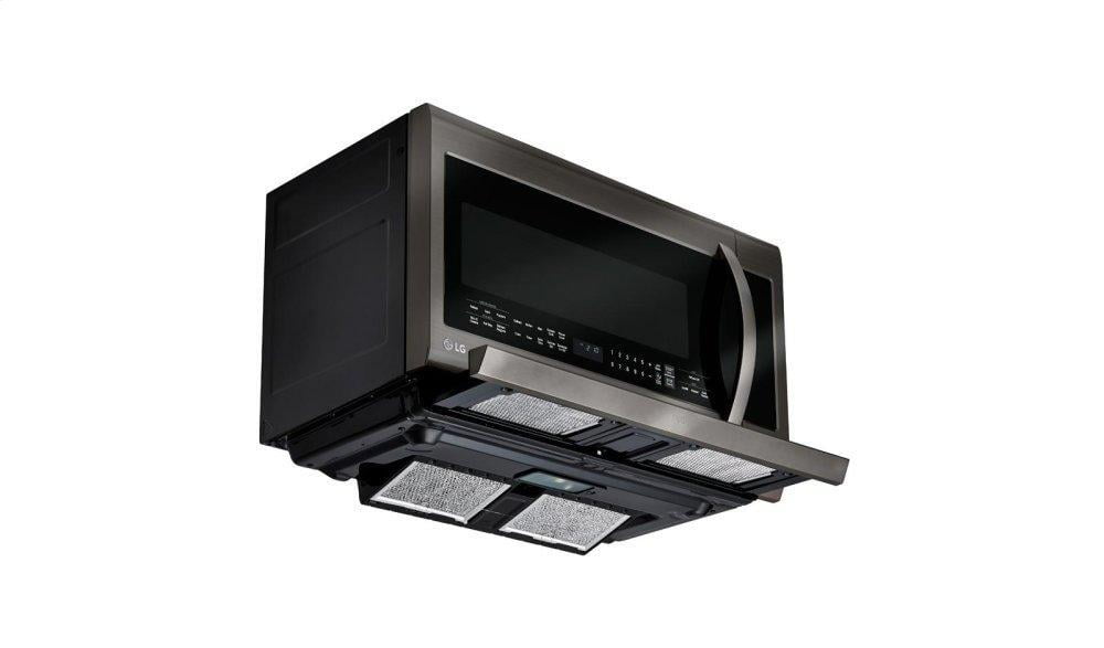 Lg LMHM2237BD Lg Black Stainless Steel Series 2.2 Cu.Ft. Over-The-Range Microwave Oven