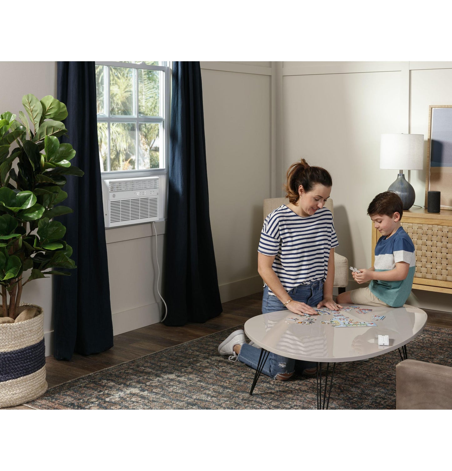 Ge Appliances AHE18DZ Ge® 18,000 Btu Heat/Cool Electronic Window Air Conditioner For Extra-Large Rooms Up To 1000 Sq. Ft.