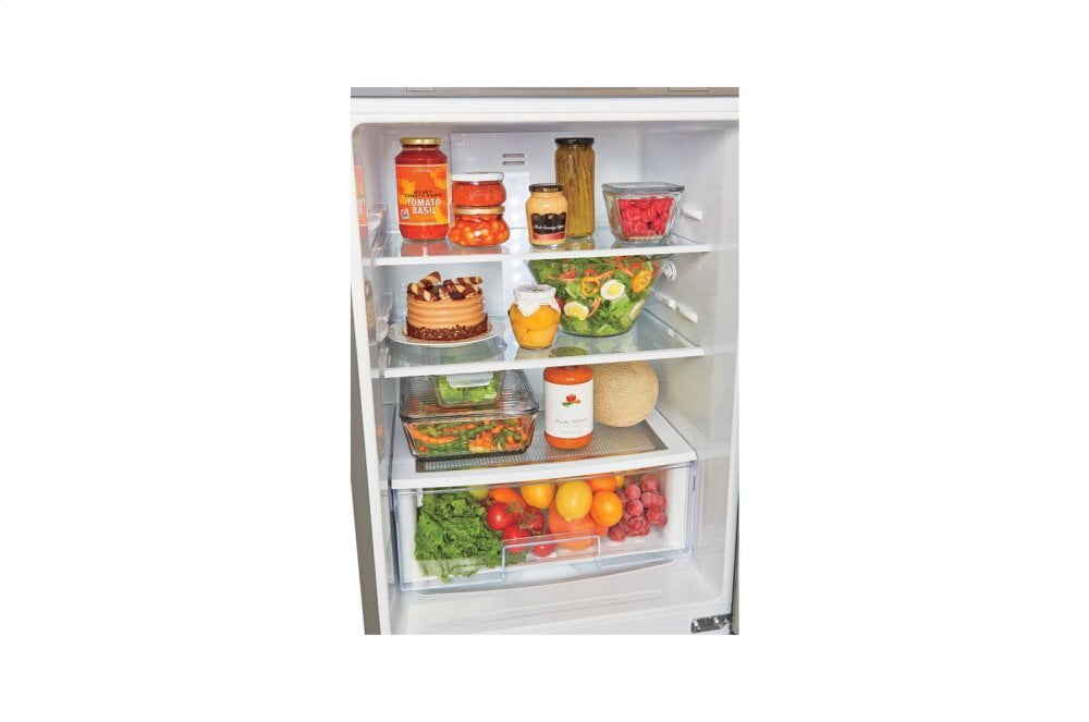 Lg LBNC10551V 10.1 Cu. Ft. Bottom Mount Refrigerator