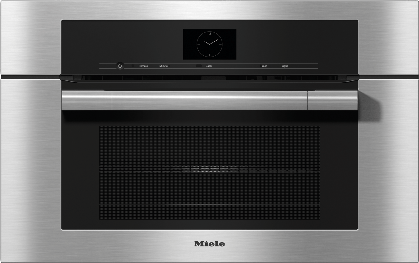 Miele H7570BM  STAINLESS STEEL  30" Compact Speed Oven In A Perfectly Combinable Design With Automatic Programs And Combi Modes.