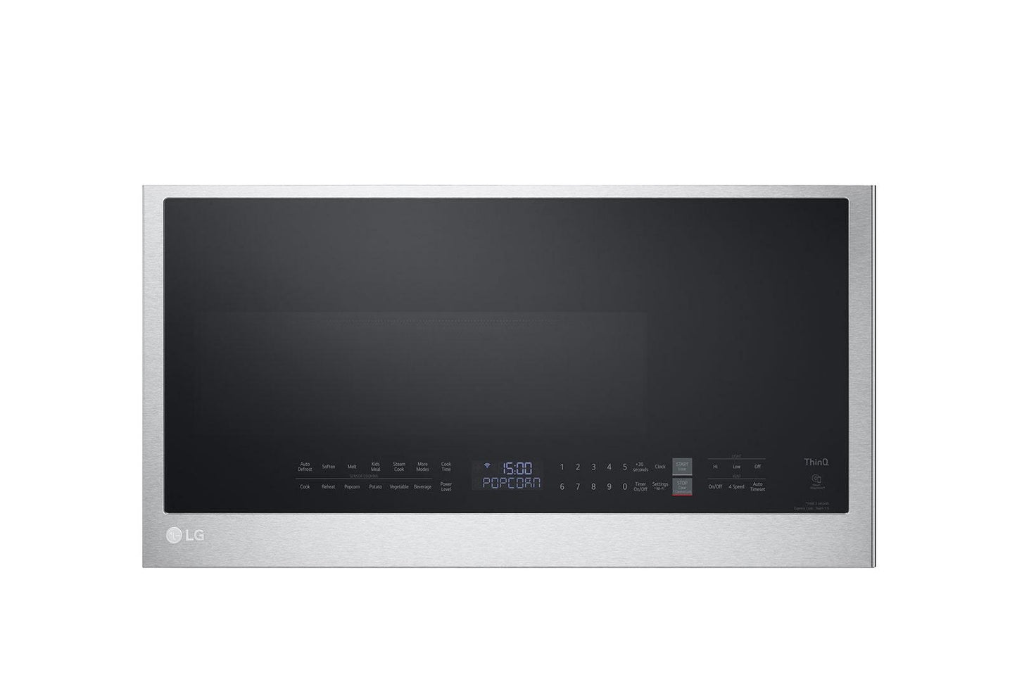 Lg MVEL2033D 2.0 Cu. Ft. Wi-Fi Enabled Over-The-Range Microwave Oven With Easyclean®