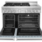 Kitchenaid KFGC558JMB Kitchenaid® 48'' Smart Commercial-Style Gas Range With Griddle - Misty Blue