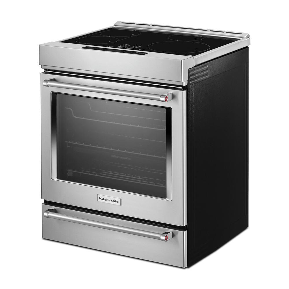 Kitchenaid KSIS730PSS 30-Inch 4-Element Induction Slide-In Convection Range With Air Fry