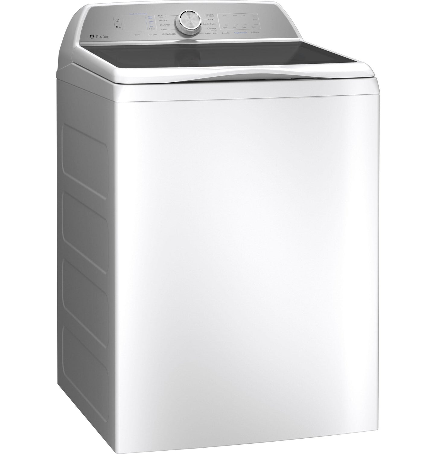 Ge Appliances PTW600BSRWS Ge Profile&#8482; 5.0 Cu. Ft. Capacity Washer With Smarter Wash Technology And Flexdispense&#8482;