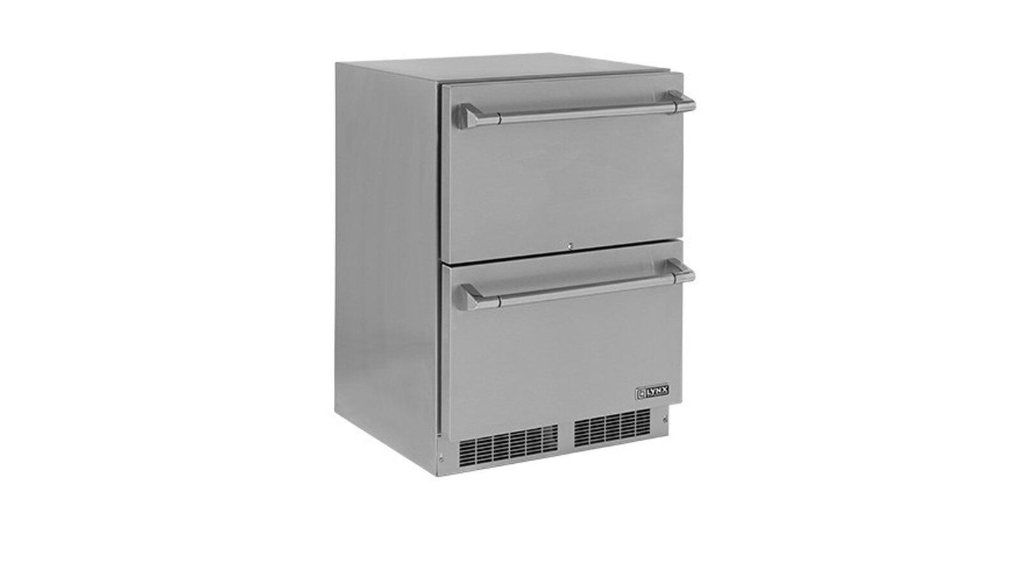 Lynx LN24DWR 24" Professional Two Drawer Refrigerator (Ln24Dwr)