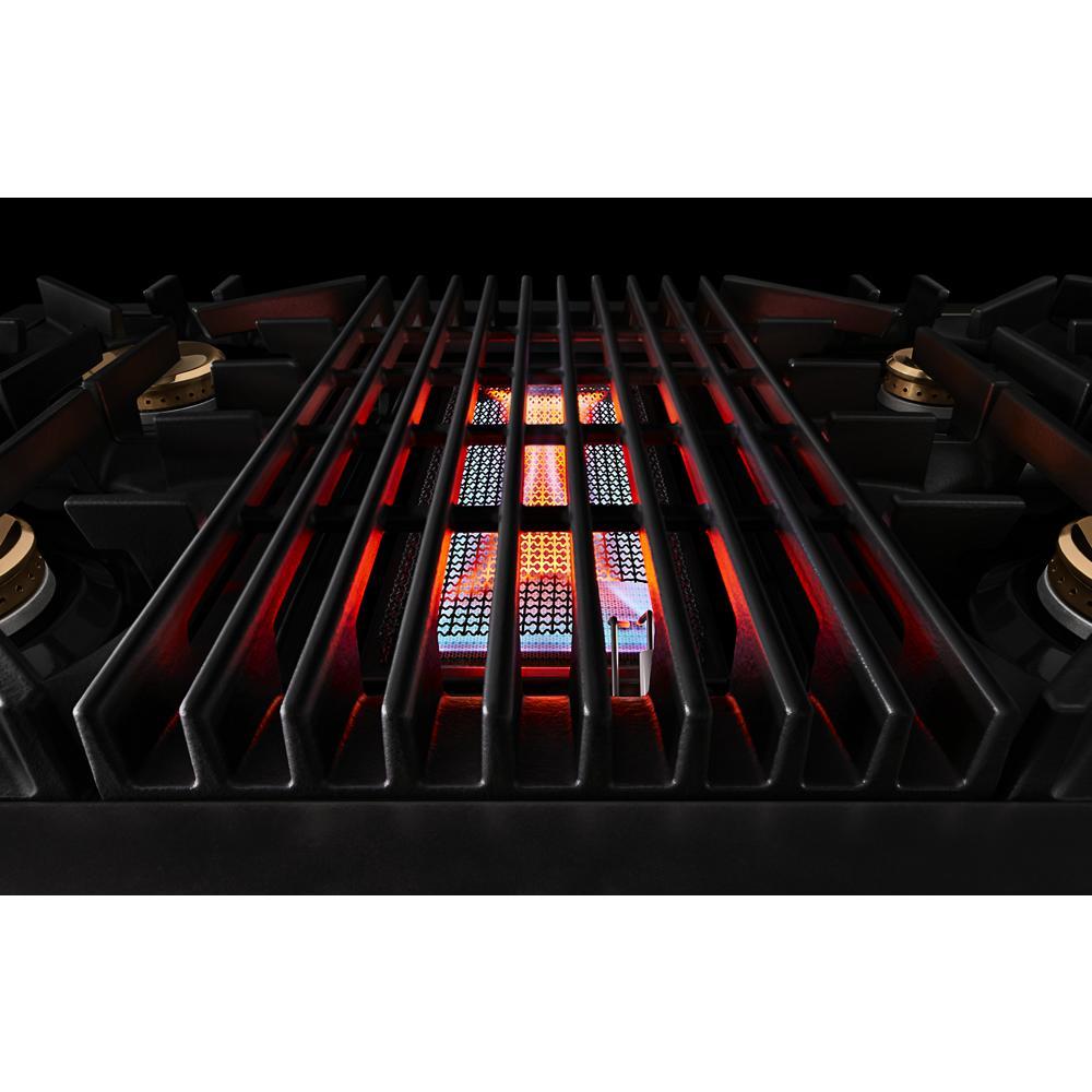 Jennair TANKMAN50 Smoke & Brass By Jennair® 48" Dual-Fuel Professional-Style Range